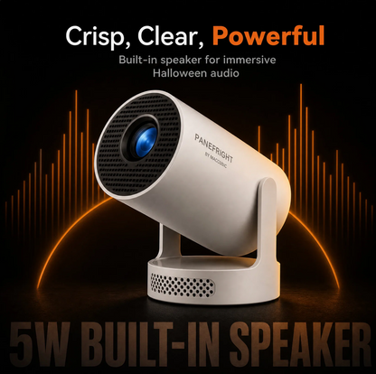 Halloween window projector